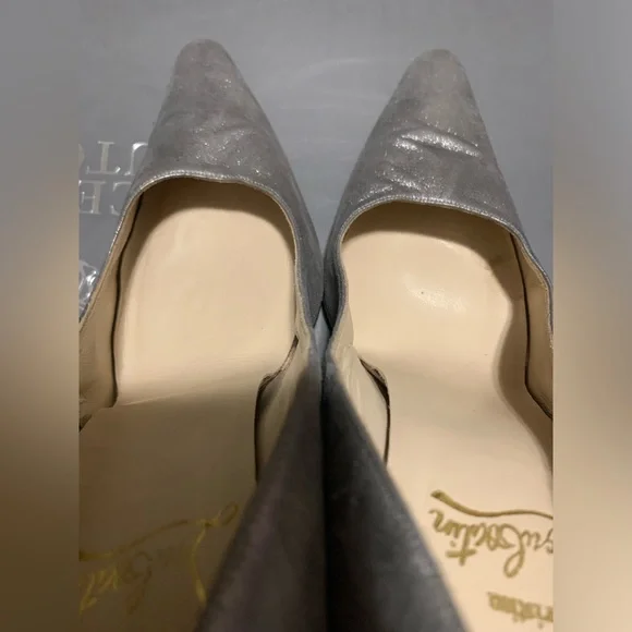 Christian Louboutin mirrored heels. - Picture 3 of 8